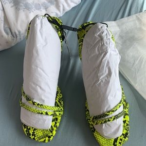 Zara Snaskin elastic heels